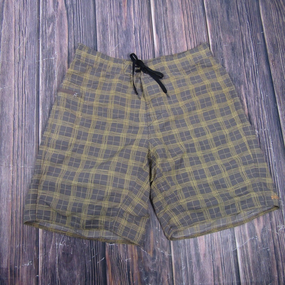 Patagonia Shorts Mens 34 Gray Nylon Bermuda Drawstring Pockets 9 Inseam